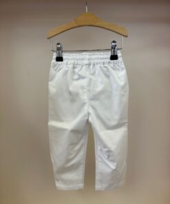 Alternative view of Pantalone bianco con coulisse Ambarabà