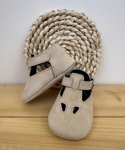Alternative view of Scarpe culla occhio di bue beige Ambarabà