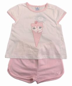 Completo due pezzi gatto gelato Sardon