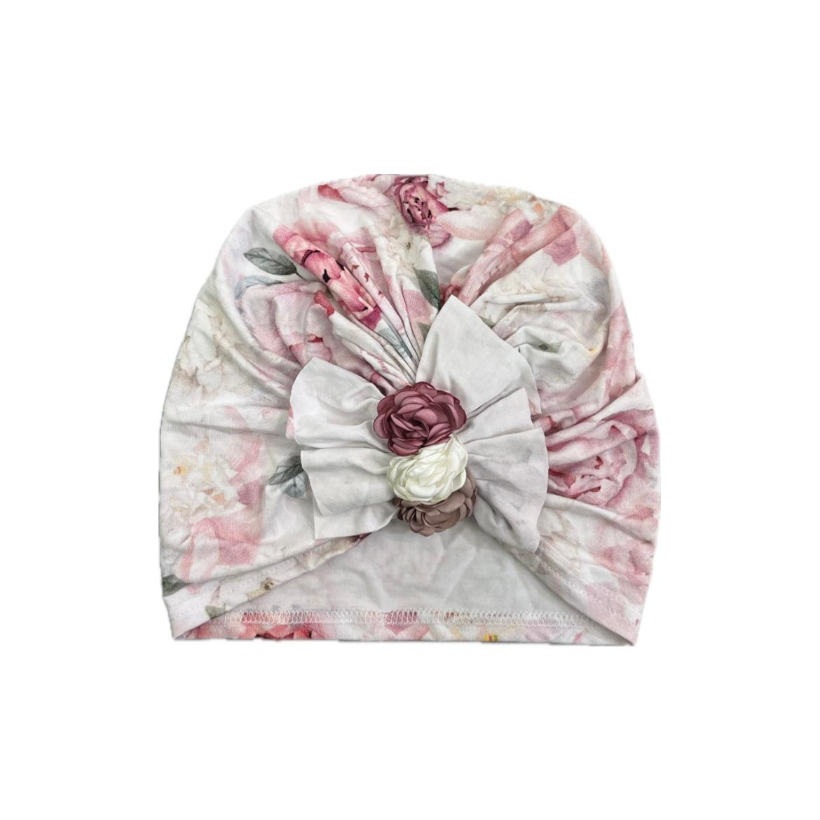 Turbante fiorato con fiori Jamiks