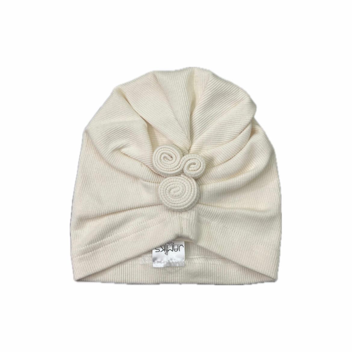 Turbante con roselline Jamiks - immagine 2