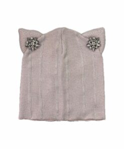 Cappello con orecchie di gatto swarovski Jamiks