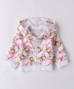 Felpa con orsetto Minibanda