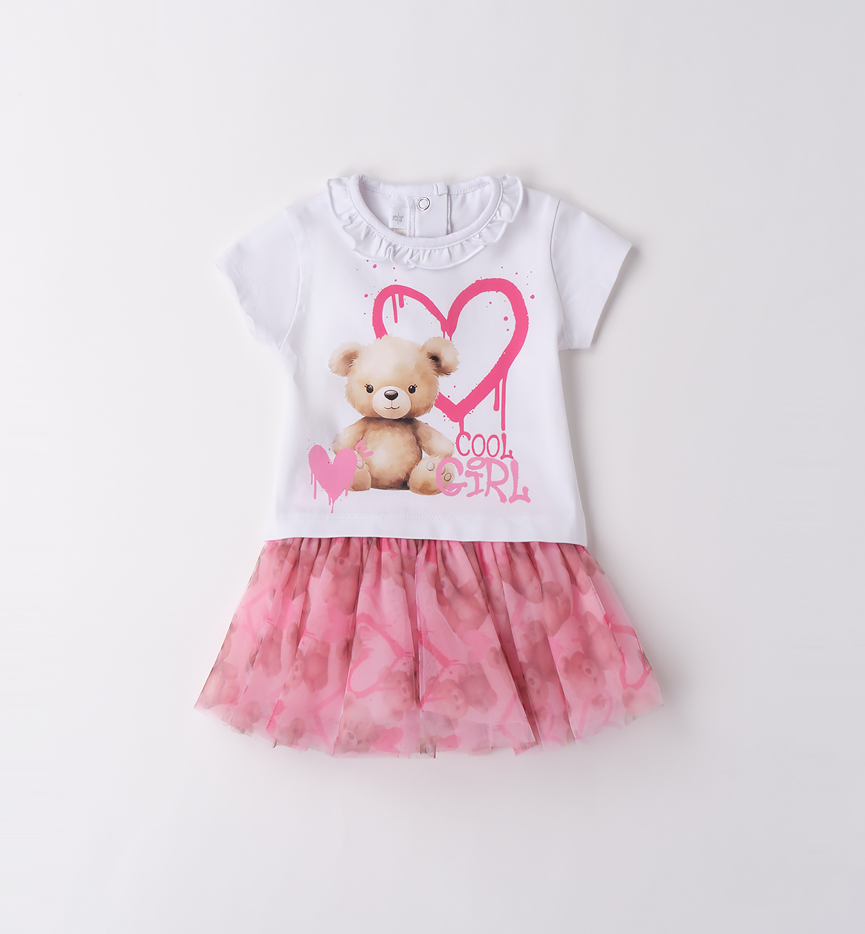 Gonnellina e t-shirt Minibanda