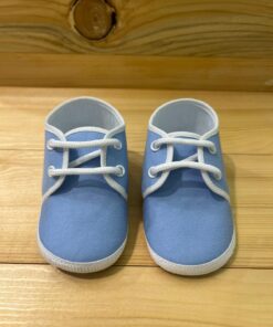 Scarpe culla celeste Pascal Kids
