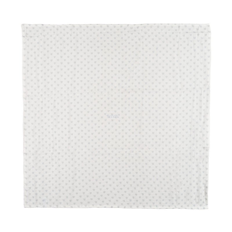 Set di 3 mussole azzurro Nanan - immagine 4