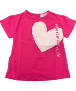 T-shirt cuore Agatha ruiz de la prada baby