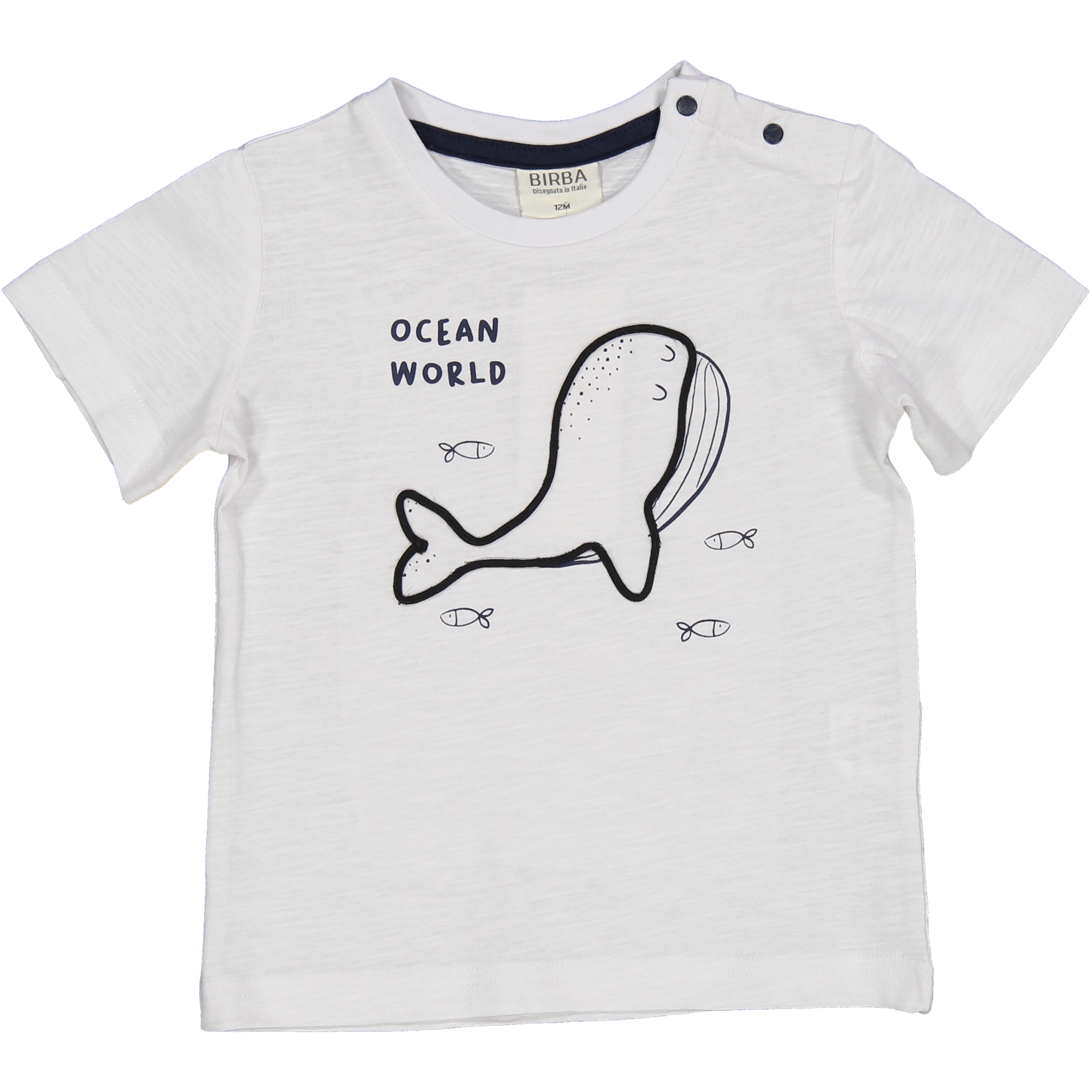 T-shirt balena Birba