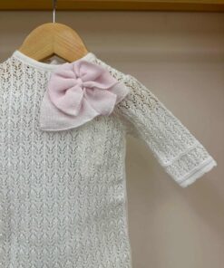 Alternative view of Tutina bianca e rosa Pappa e latte