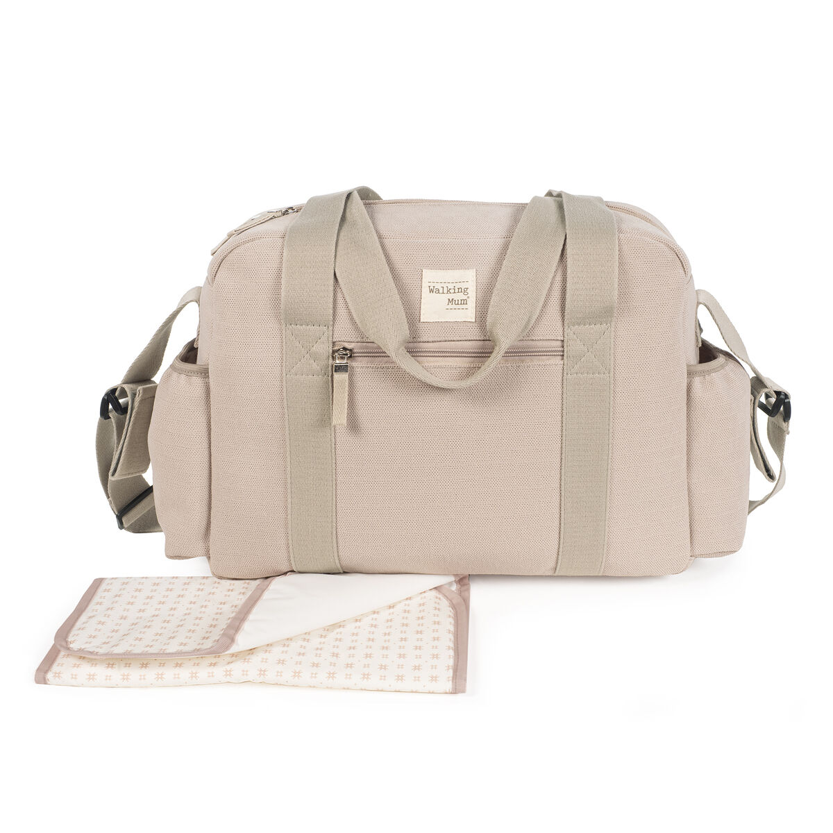 Borsa fasciatoio eco mum beige Walking Mum