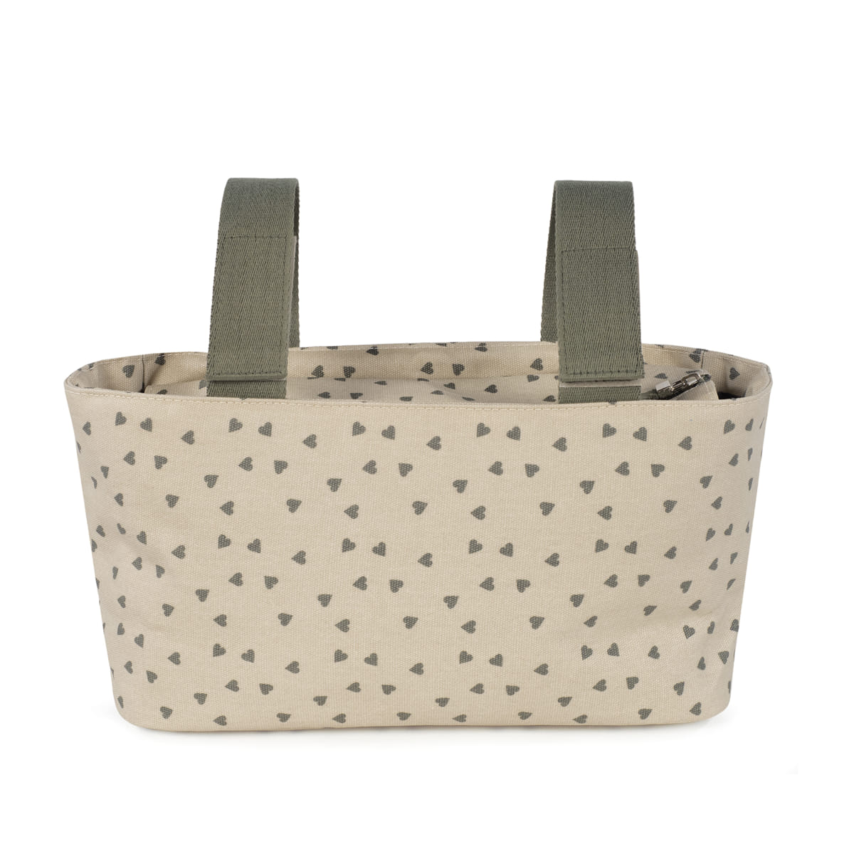 Borsa Organizer Cuori Poppy Muschio Walking Mum - immagine 4