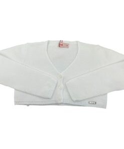 Cardigan bianco corto Condor