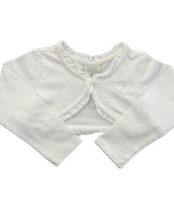 Cardigan corto cuore strass Birba