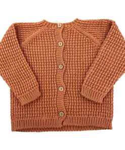 Cardigan terracotta li & me