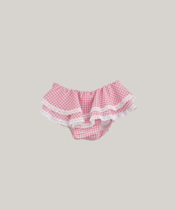 Alternative view of Copripannolino vichy rosa Nunù Beachwear