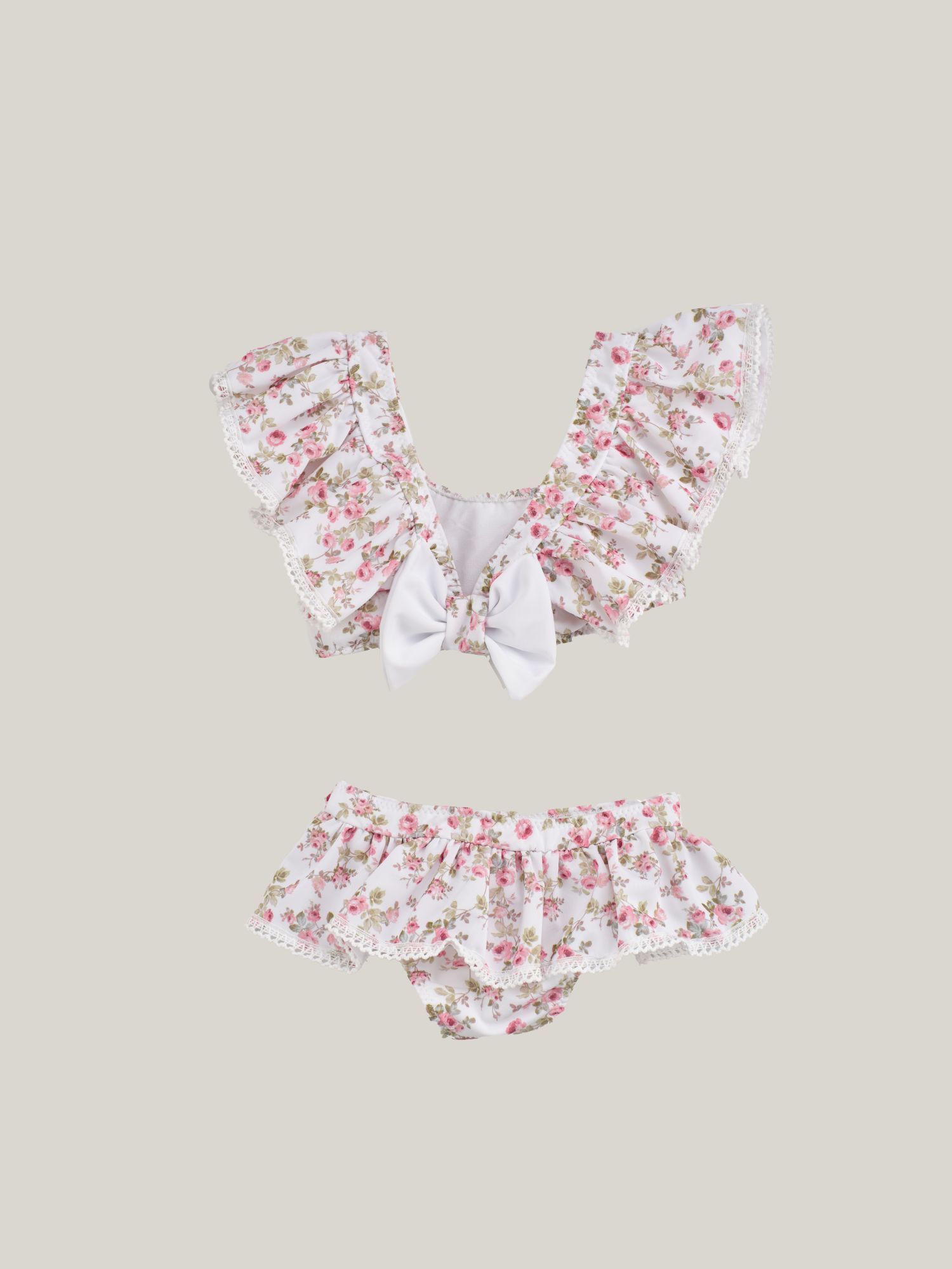 Costume due pezzi fiori Nunù Beachwear - immagine 2