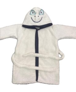 Accappatoio bianco rana FS baby