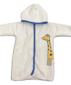 Accappatoio bianco giraffa FS baby