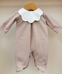 Tutina rosa cipria margherita pois Pappa e Latte