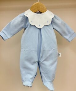 Tutina celeste margherita pois Pappa e Latte