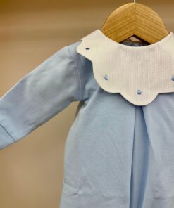 Alternative view of Tutina celeste margherita pois Pappa e Latte