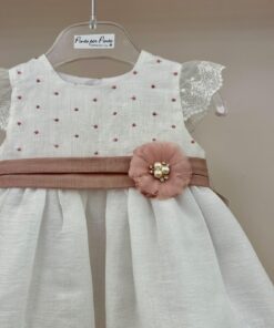 Alternative view of Abito bianco Ponto por Ponto