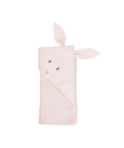 Triangolo da bagno bunny rosa baby Gi