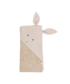 Triangolo da bagno bunny tortora Baby Gi
