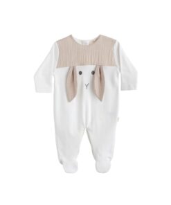 Tutina bunny tortora Baby Gi