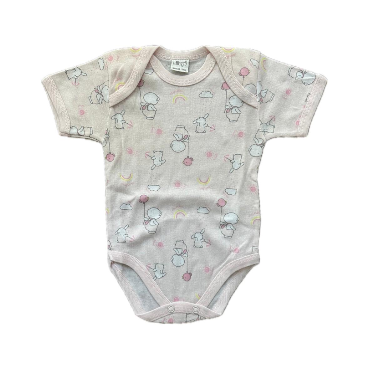 Body Elleppi coniglietto e orsetto rosa