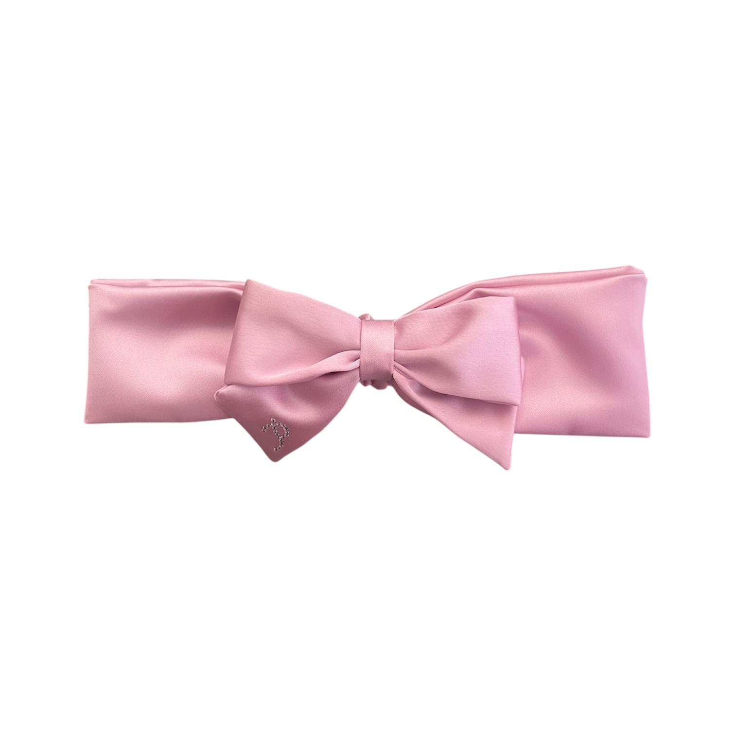 Fascia per capelli rosa Petit