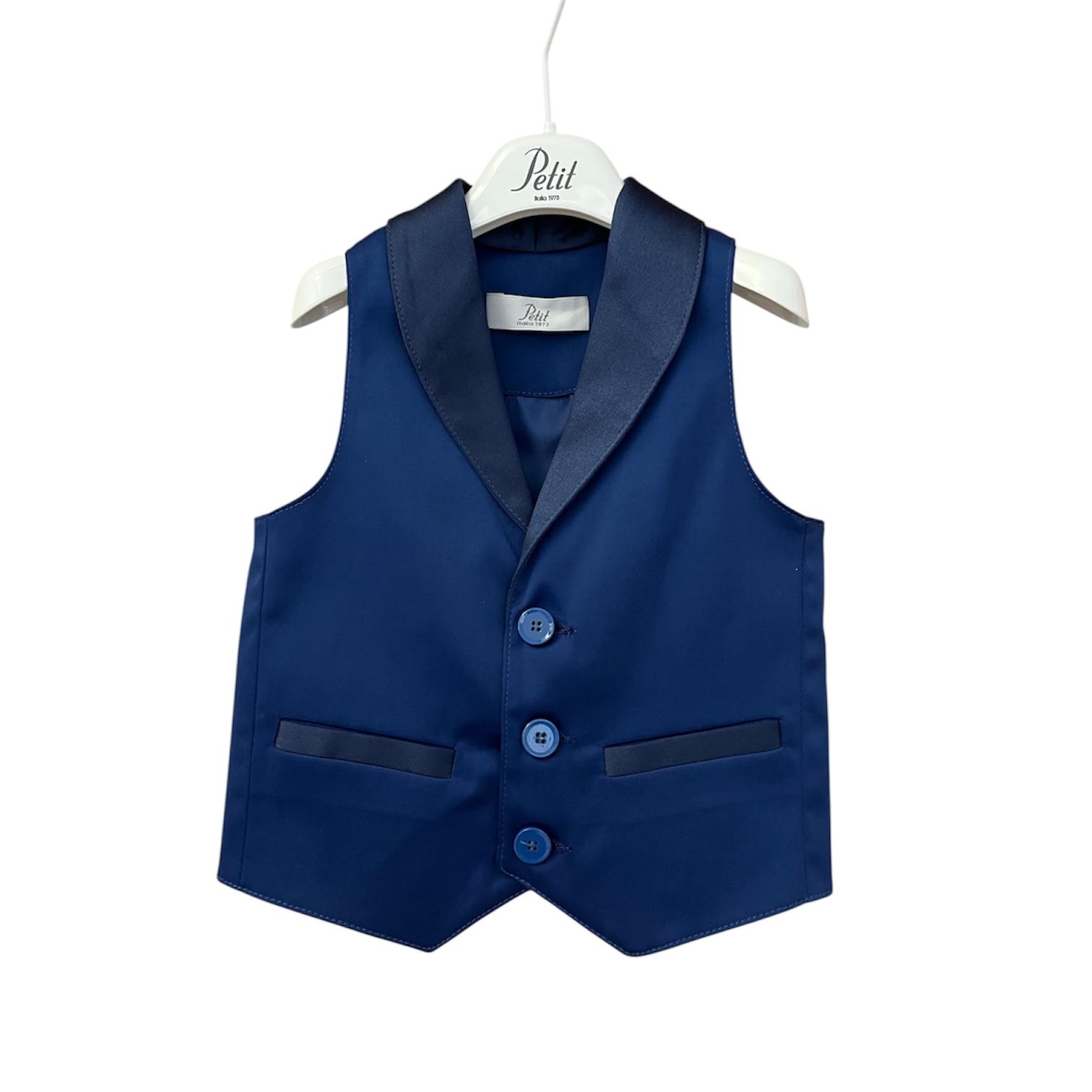 Panciotto blu Petit