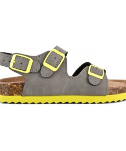 Alternative view of Sandalo grigio e giallo Colors of California