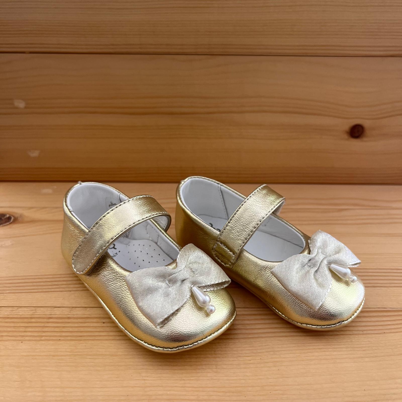 Ballerine fiocco oro Momy Popy - immagine 3