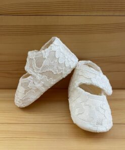 Alternative view of Ballerine culla pizzo ricamato
