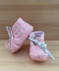 Alternative view of Scarpe culla rosa