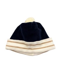 Cappello blu con pon pon Ele-Baby