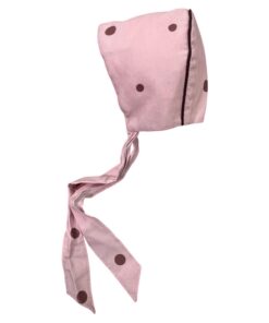 Cuffietta pois rosa Yoedu