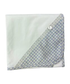 Mussola bianca e celeste Baby Gi