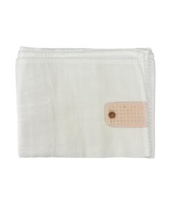 Mussola bianca e rosa Baby Gi