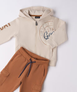 Alternative view of Tuta Jogging marrone Minibanda