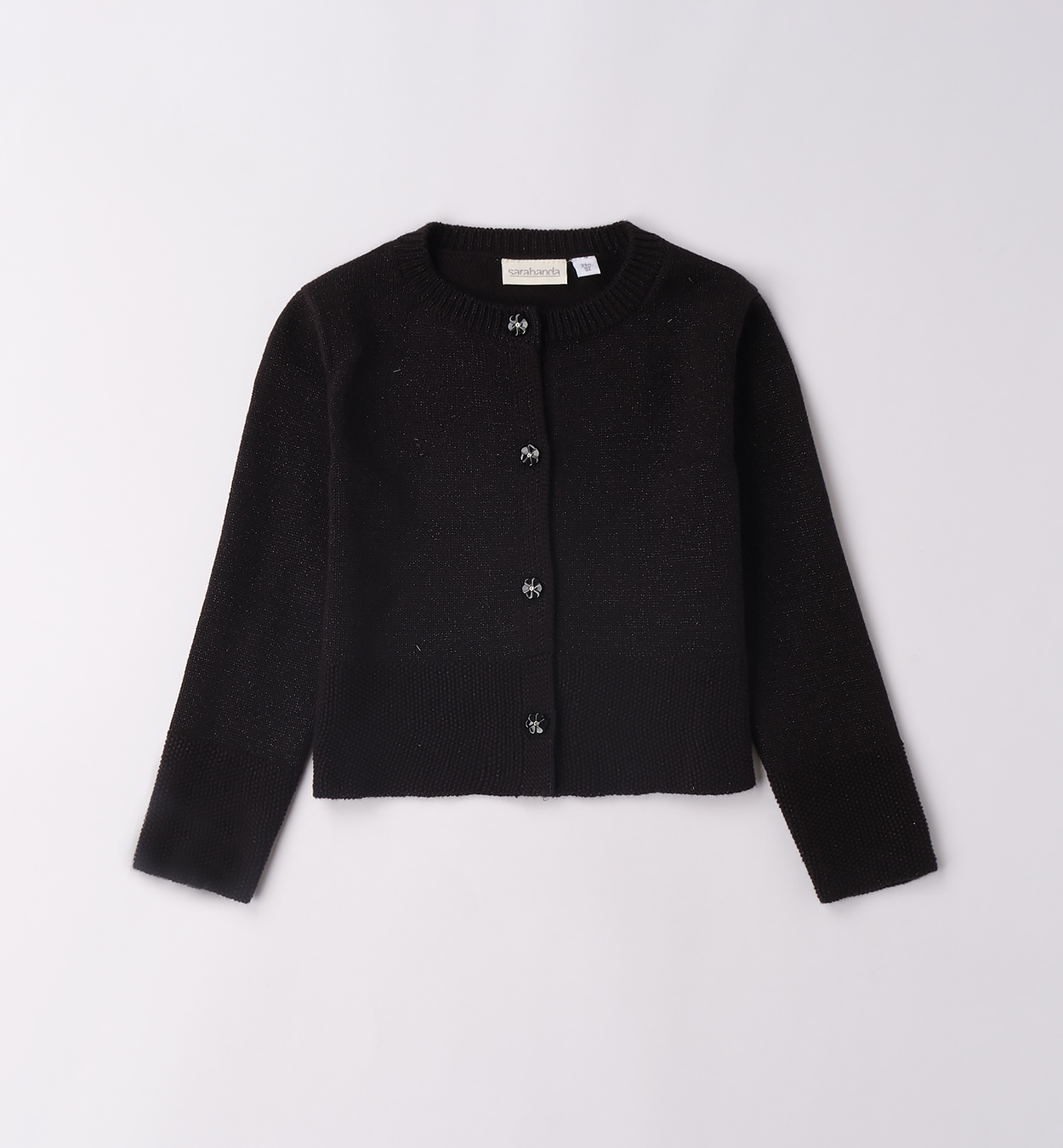 Cardigan Nero Sarabanda