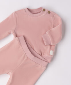 Alternative view of Completo jogging rosa Minibanda