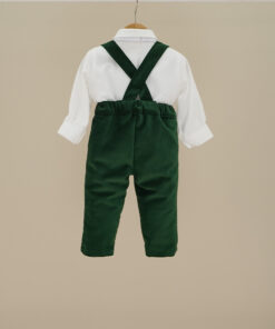 Alternative view of Completo tre pezzi verde Ninnaoh