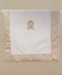 Copertina cagnolino panna Ninnaoh