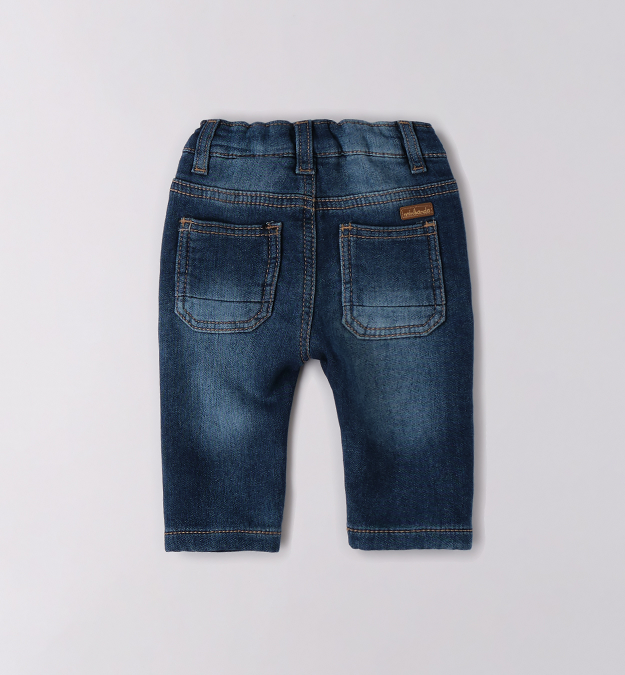 Jeans blu denim Minibanda - immagine 3