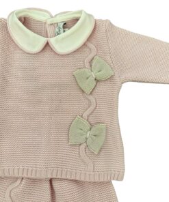 Alternative view of Completo due pezzi rosa e beige i Delfi