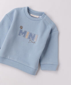 Alternative view of Felpa celeste Minibanda