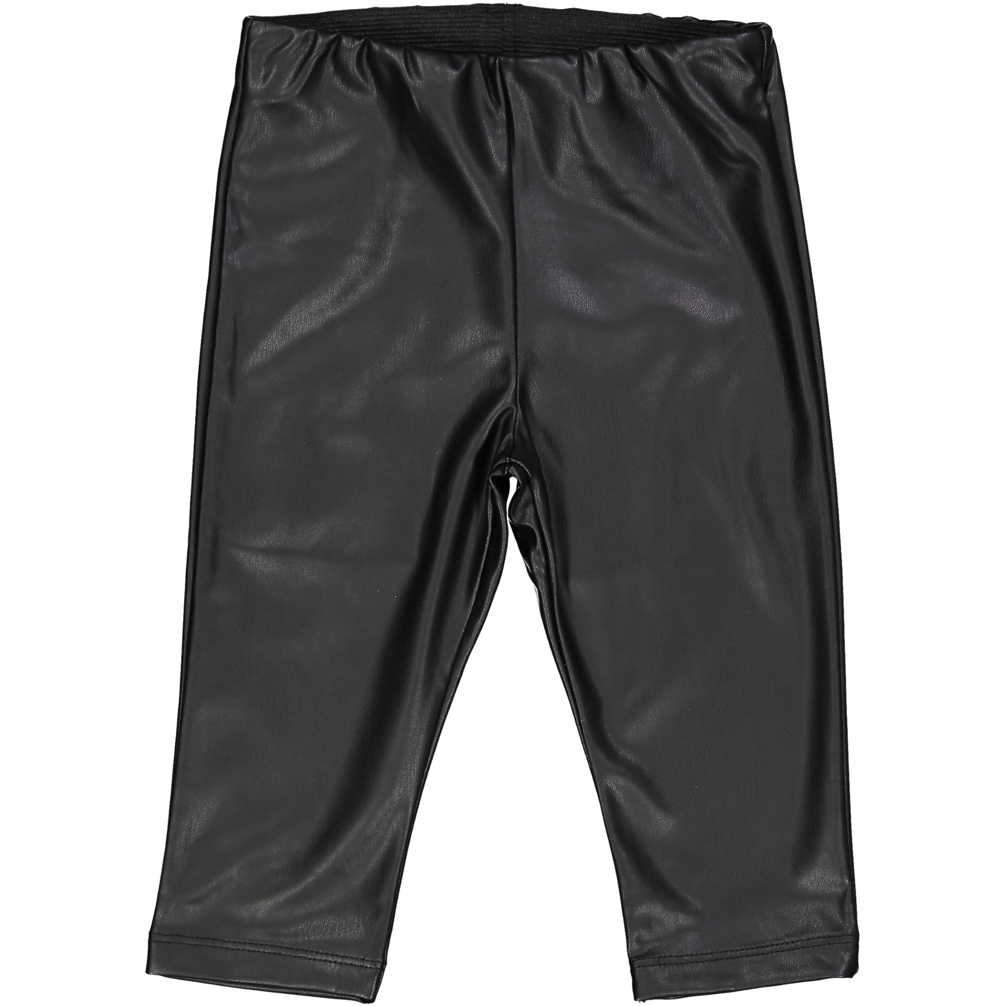 Leggings nero effetto pelle Birba
