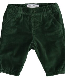 Pantalone verde velluto Birba